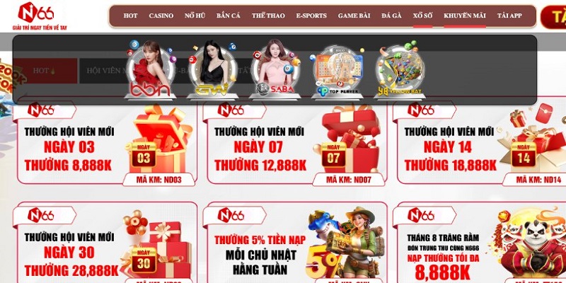 Giới thiệu sảnh chơi đình đám N66